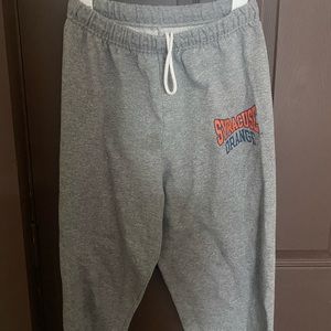 SYRACUSE SWEATPANTS SIZE S WITH CUFFED BOTTOMS
